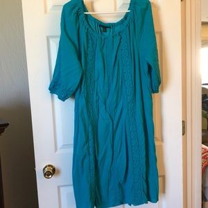 Lane Bryant Peasant Dress | 22/24